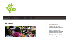 Desktop Screenshot of cityspices.nl
